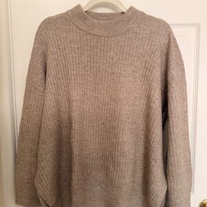H&M Oversized ribbed knit sweater